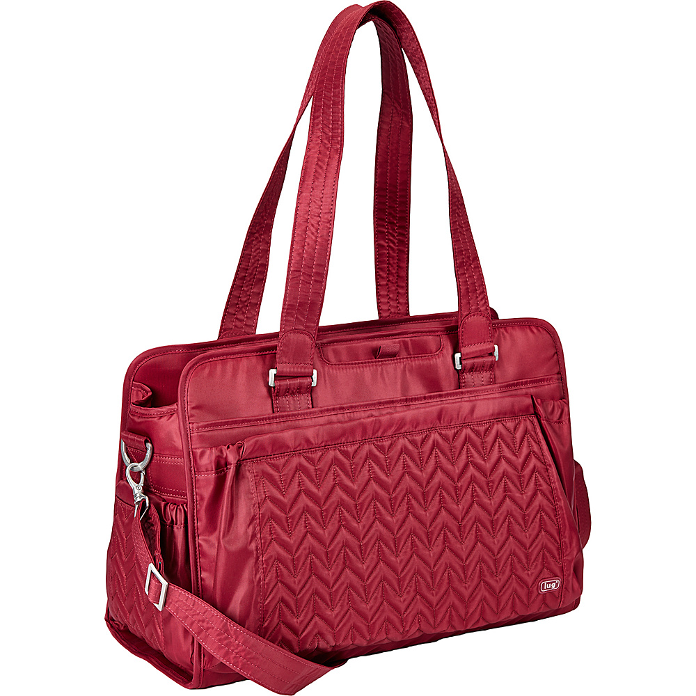 Lug Caboose Carry All Bag Cranberry Lug Diaper Bags Accessories