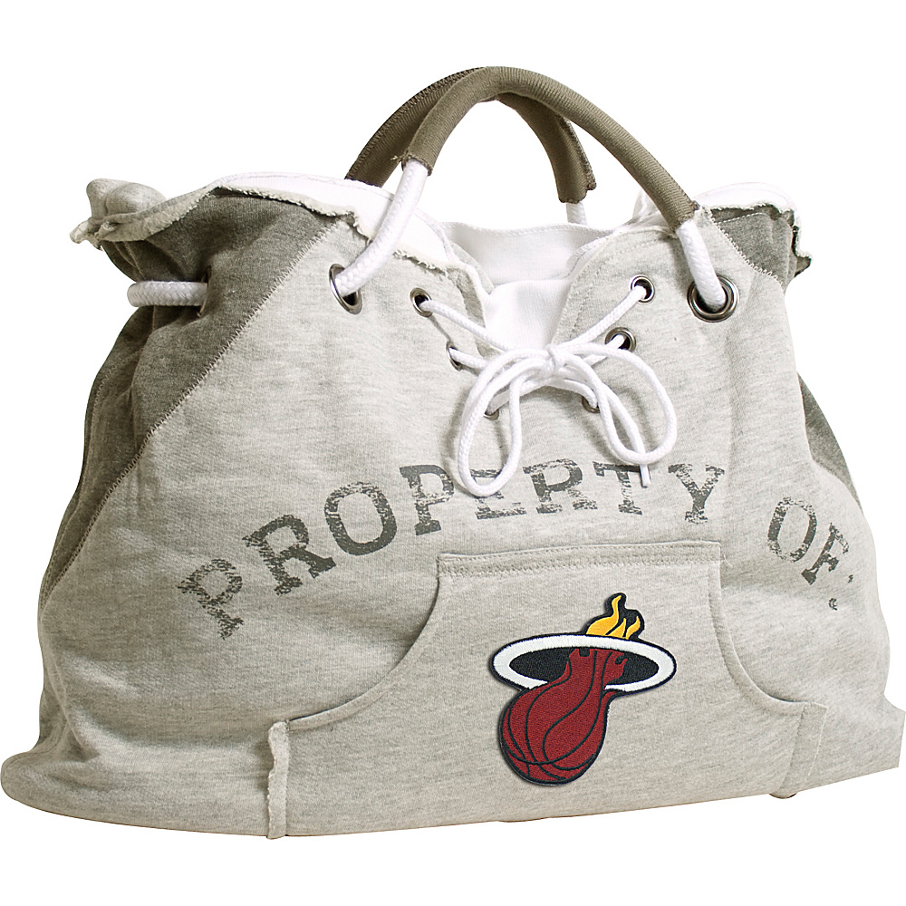 Littlearth Hoodie Tote NBA Teams Miami Heat Littlearth Fabric Handbags