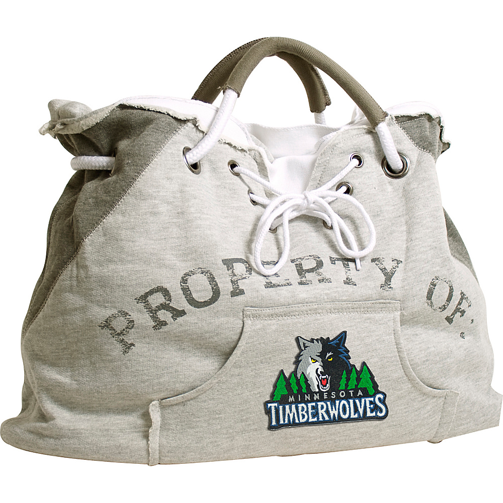 Littlearth Hoodie Tote NBA Teams Minnesota Timberwolves Littlearth Fabric Handbags