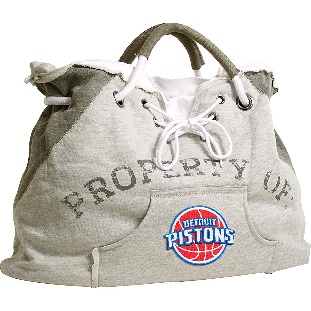 Littlearth Hoodie Tote NBA Teams Detroit Pistons Littlearth Fabric Handbags