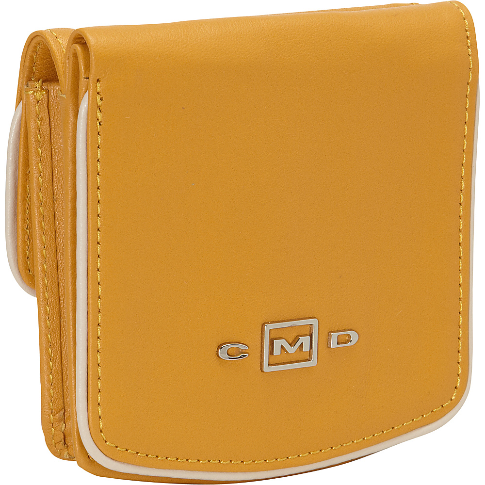 Cezar Mizrahi Handbags Leather Wallet Mustard Cezar Mizrahi Handbags Ladies Small Wallets