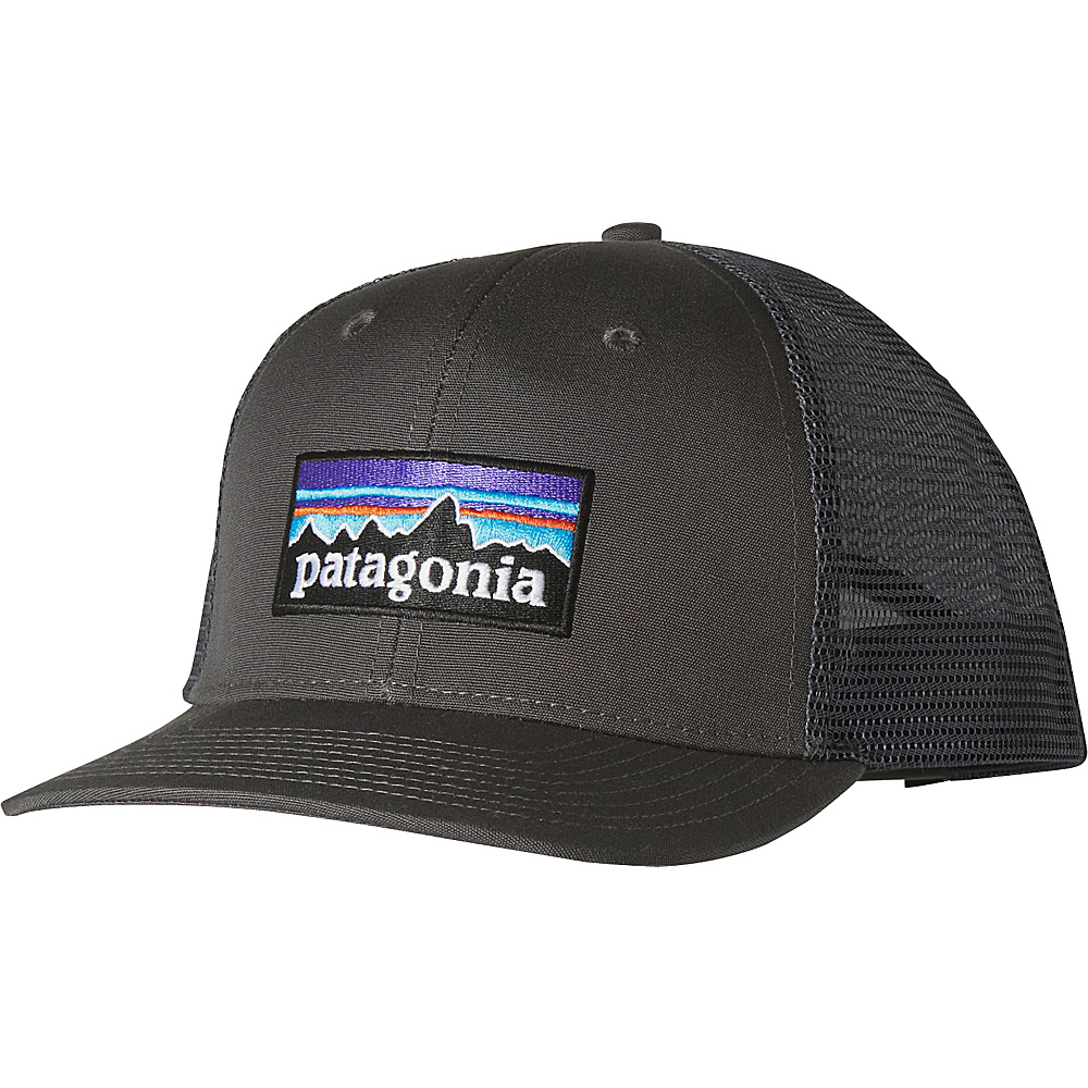 Patagonia P6 Trucker Hat Forge Grey Patagonia Hats Gloves Scarves