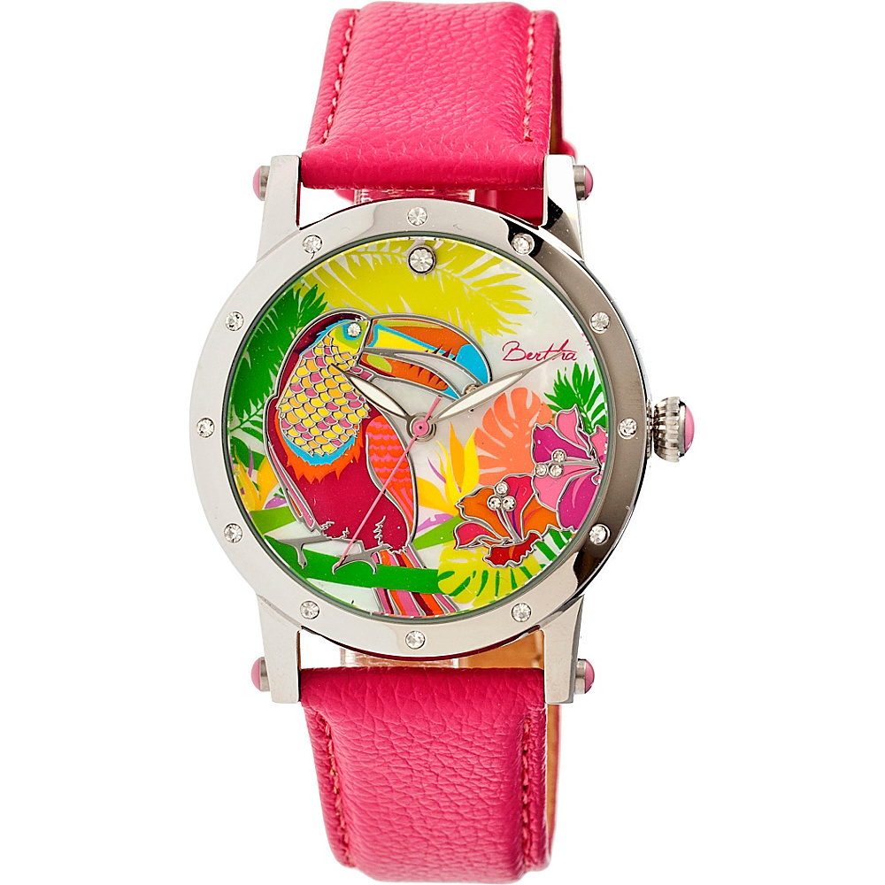 Bertha Watches Gisele Watch Hot Pink Bertha Watches Watches