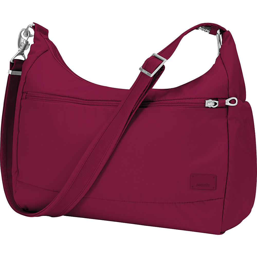 Pacsafe Citysafe CS200 Cranberry Pacsafe Fabric Handbags