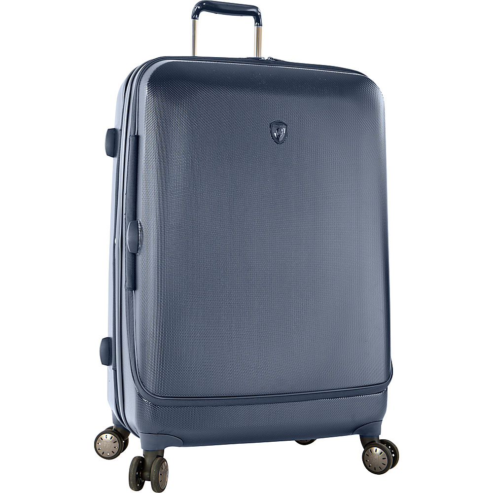 Heys America Portal SmartLuggage 30 Spinner Luggage Slate Blue Heys America Hardside Checked