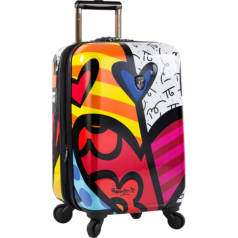 Heys America Britto A New Day 21 Carry On Spinner Luggage Multi Britto A New Day Heys America Hardside Carry On