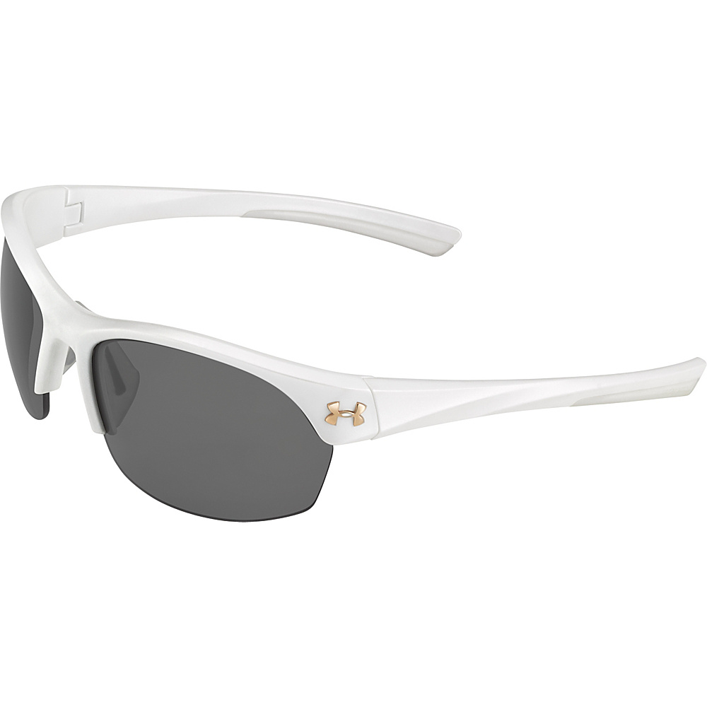 Under Armour Eyewear Marbella Sunglasses Satin Pearl Gray Multiflection Under Armour Eyewear Sunglasses