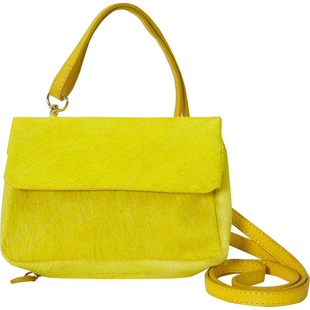 Latico Leathers Filomena Crossbody Yellow Latico Leathers Leather Handbags
