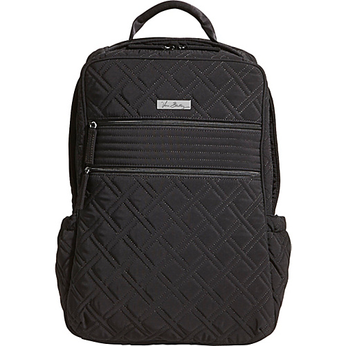 Vera Bradley Tech Backpack -Solids Black - Vera Bradley Laptop Backpacks