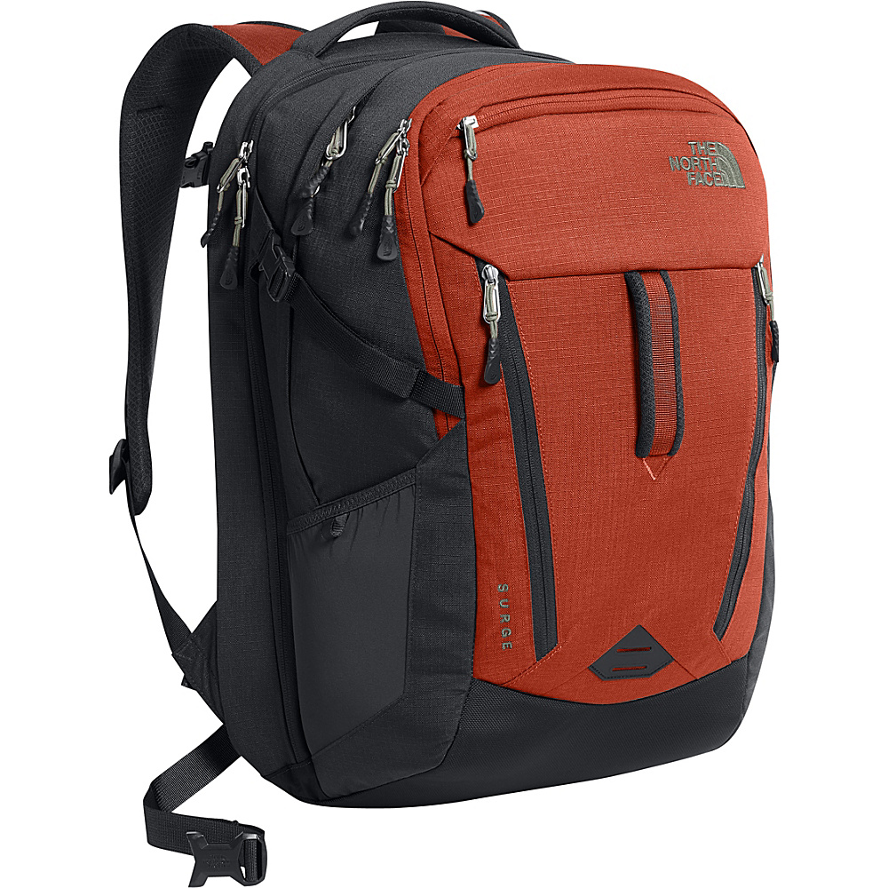 The North Face Surge Laptop Backpack Urban Navy Heather Banff Blue The North Face Laptop Backpacks