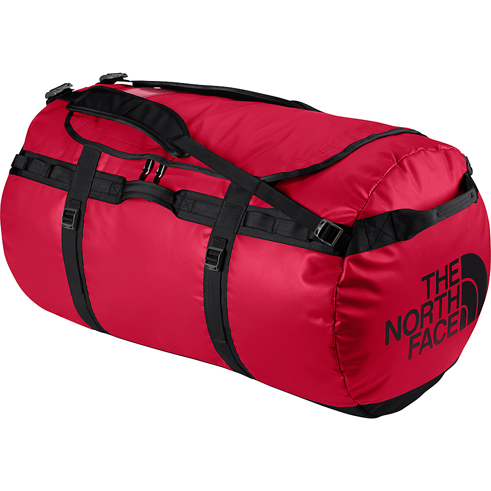 The North Face Base Camp Duffel X Large TNF Red TNF Black [all over emboss] The North Face All Purpose Duffels