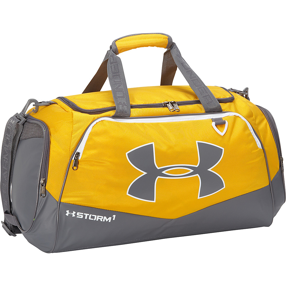 Under Armour Undeniable MD Duffel II Steeltown Gold Graphite White Under Armour All Purpose Duffels