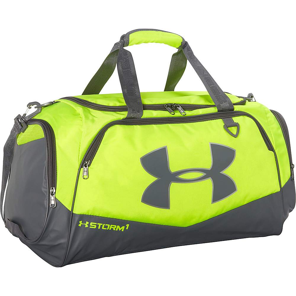 Under Armour Undeniable MD Duffel II High Vis Yellow Graphite White Under Armour All Purpose Duffels