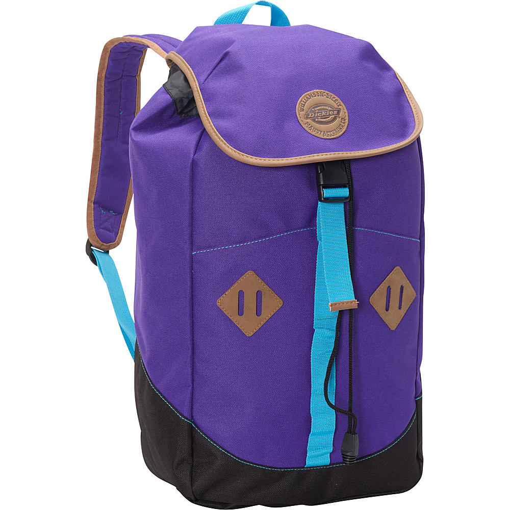 Dickies Pop Top Bag Grape Teal Dickies School Day Hiking Backpacks