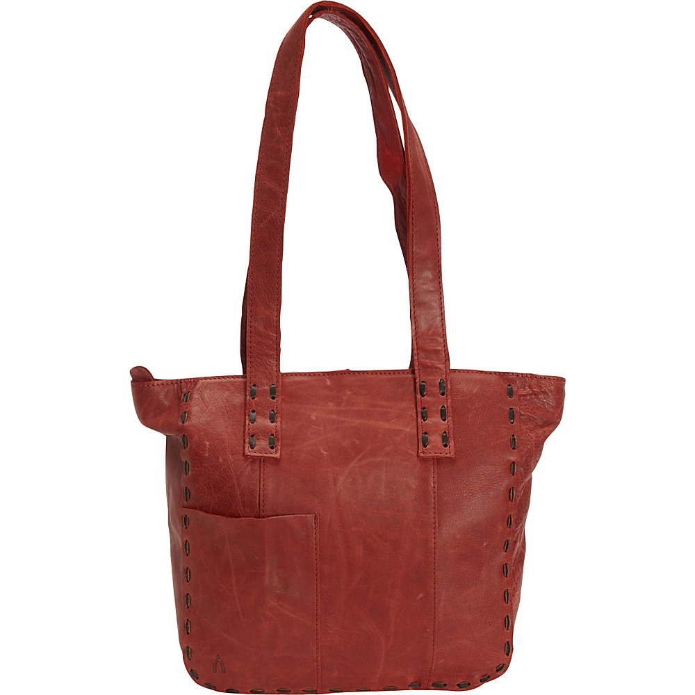 Journey Collection by Annette Ferber London Tote Burgundy Journey Collection by Annette Ferber Leather Handbags