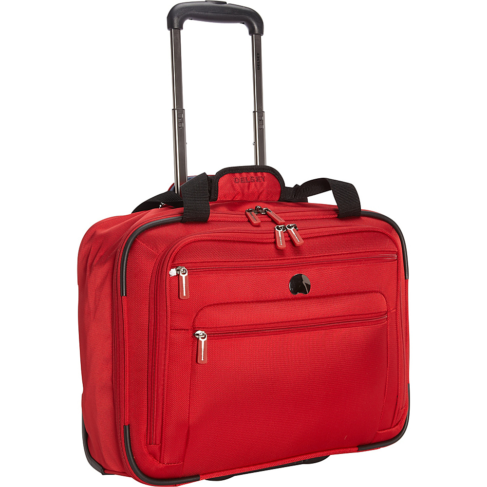 Delsey Helium Sky 2.0 Trolley Tote Red Delsey Luggage Totes and Satchels