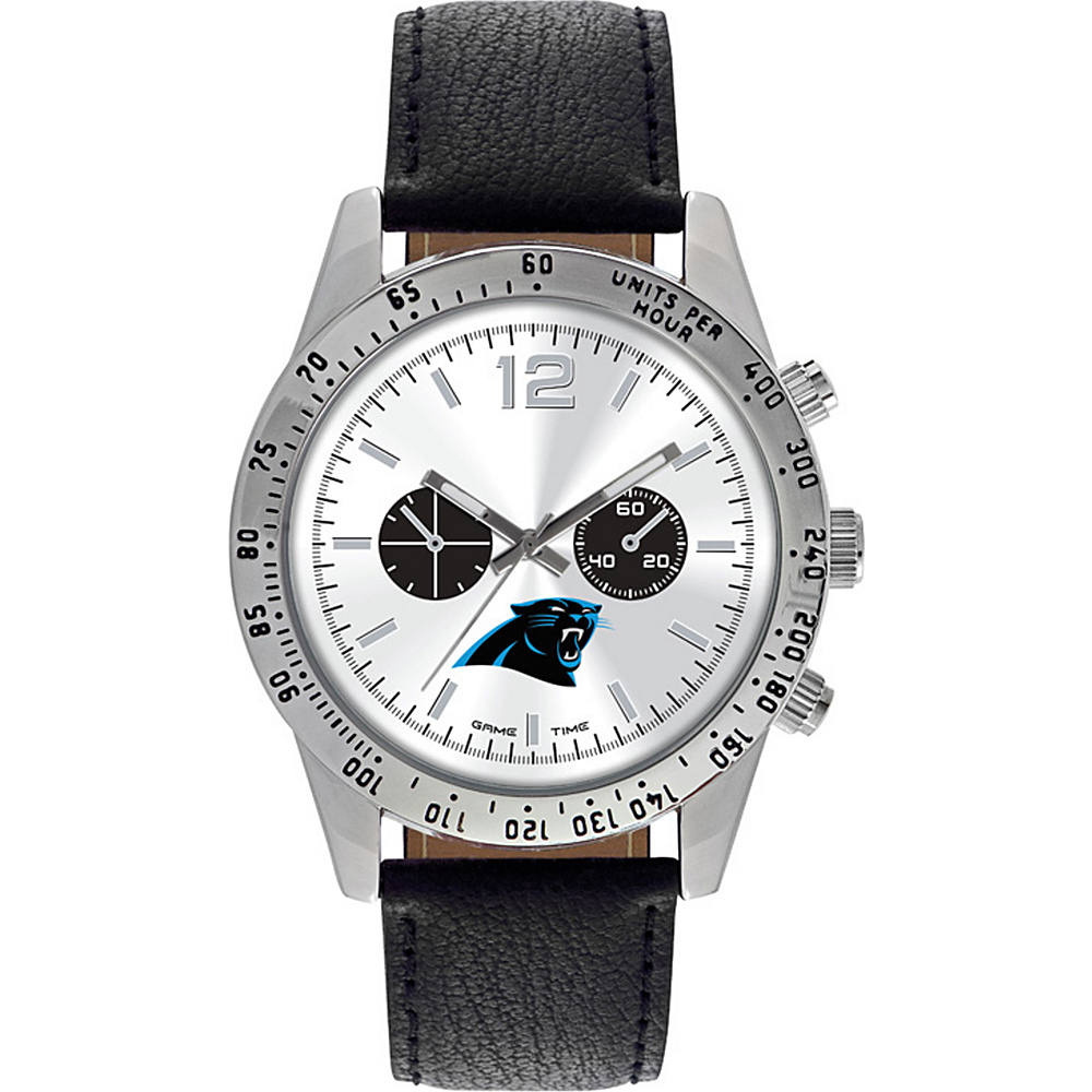 Game Time Letterman NFL Watch Carolina Panthers Game Time Watches