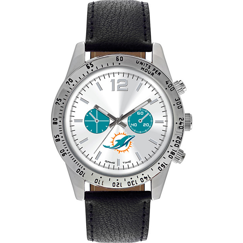 Game Time Letterman NFL Watch Miami Dolphins Game Time Watches