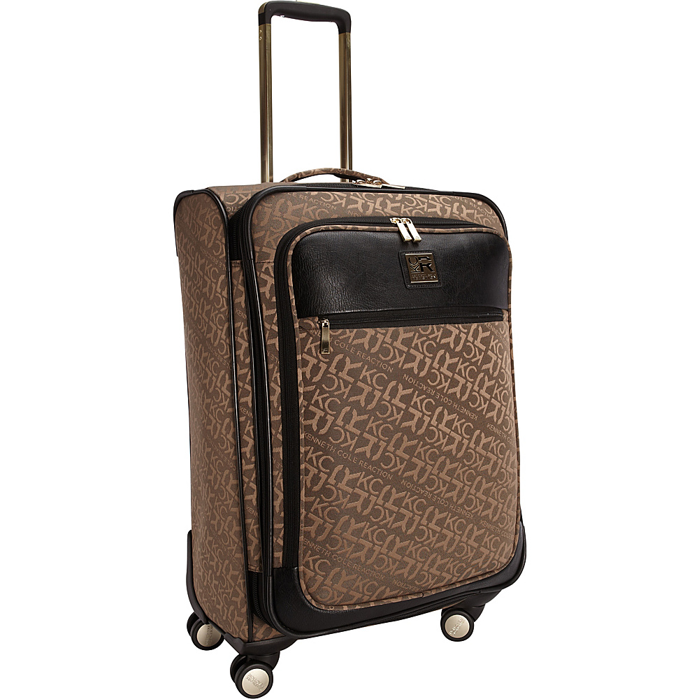 Kenneth Cole Reaction Copy That 24 Expandable Spinner Tan Kenneth Cole Reaction Softside Checked