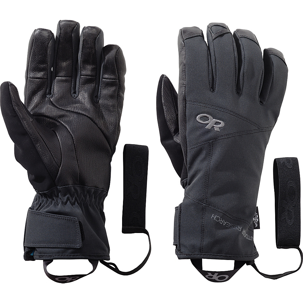 Outdoor Research Illuminator Sensor Gloves Black XS Outdoor Research Hats Gloves Scarves
