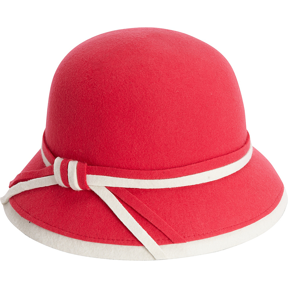 Adora Hats Wool Felt Bucket Hat Pink Adora Hats Hats Gloves Scarves