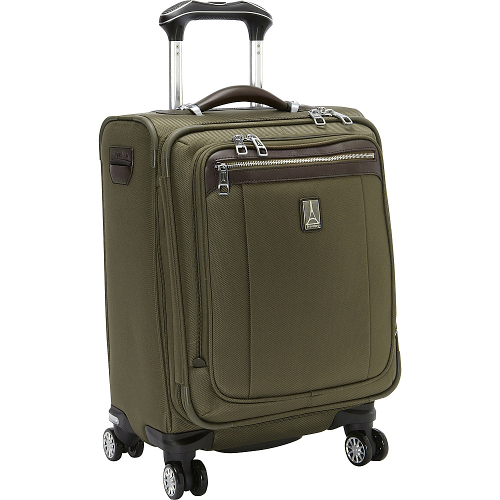 Travelpro Platinum Magna 2 International Expandable Spinner Olive Travelpro Softside Carry On