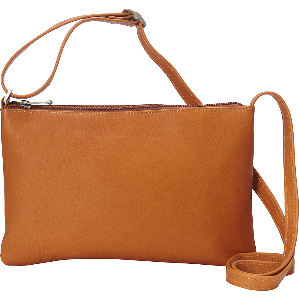 Le Donne Leather Apricot Crossbody Tan Le Donne Leather Leather Handbags