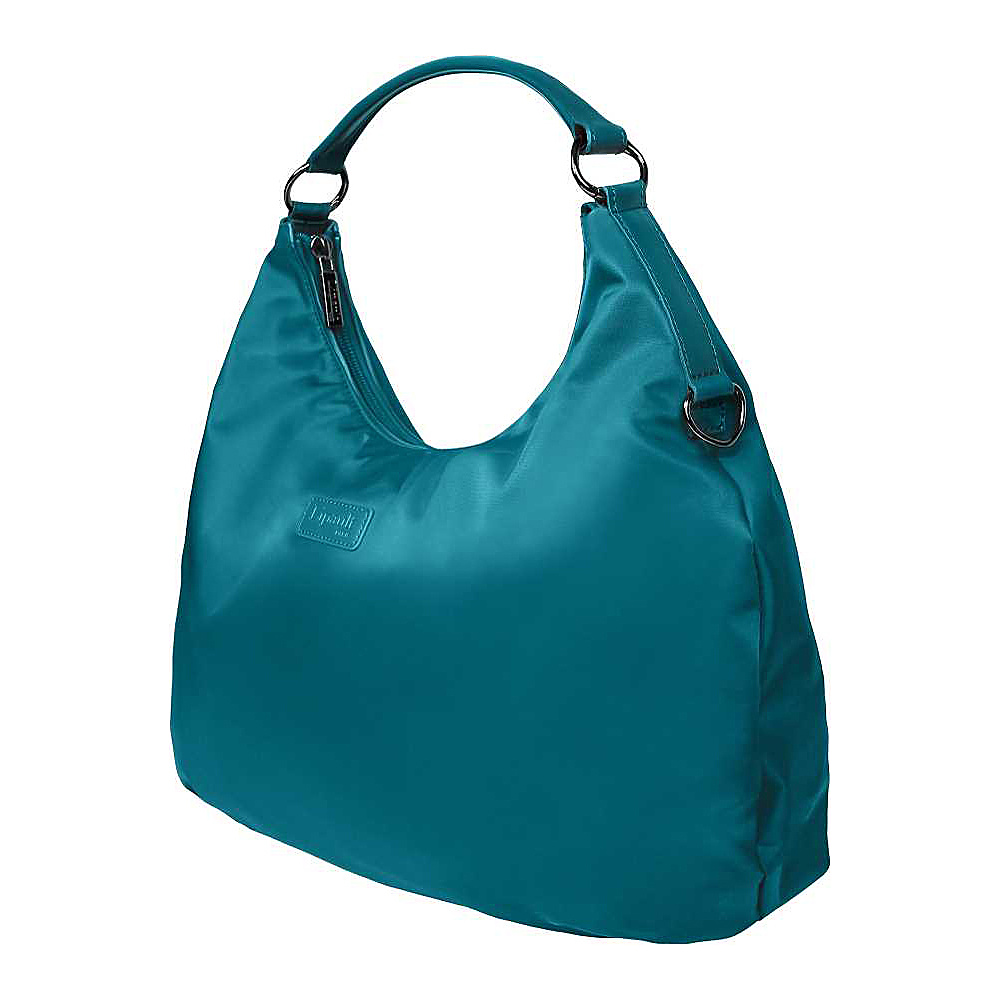 Lipault Paris Hobo Bag M Duck Blue Lipault Paris Fabric Handbags
