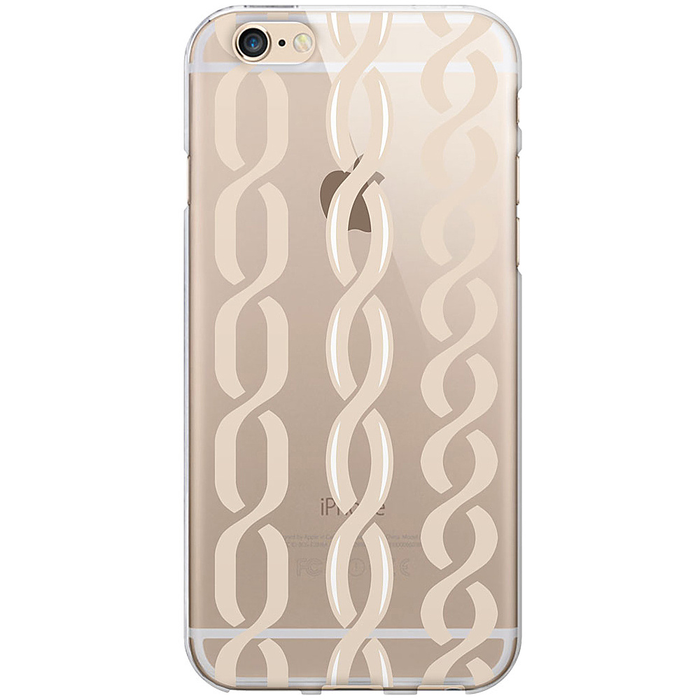 Centon Electronics OTM Clear iPhone 6 Case Hipster Prints Champagne Links Centon Electronics Electronic Cases