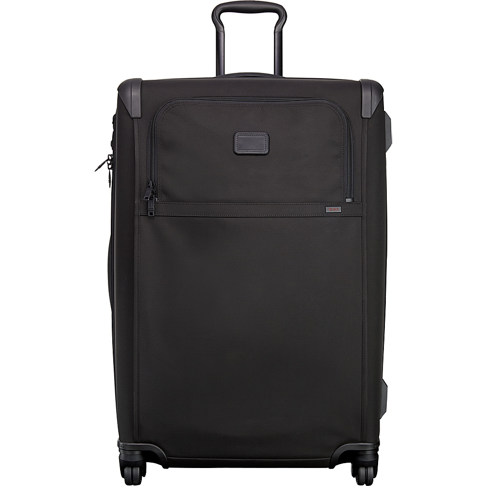 Tumi Alpha 2 Lightweight Extended Trip 4 Wheel Packing Case Black Tumi Large Rolling Luggage