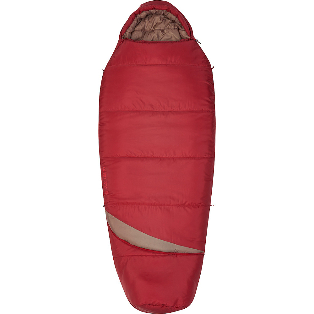 Kelty Tuck EX 0 Degree ThermaPro RH Sleeping Bag Garnet Red Regular Kelty Outdoor Accessories