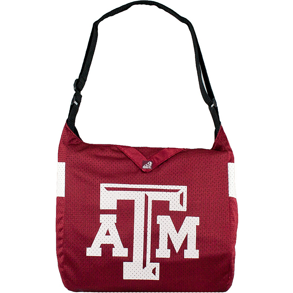 Littlearth Team Jersey Shoulder Bag SEC Teams Texas A M University Littlearth Fabric Handbags