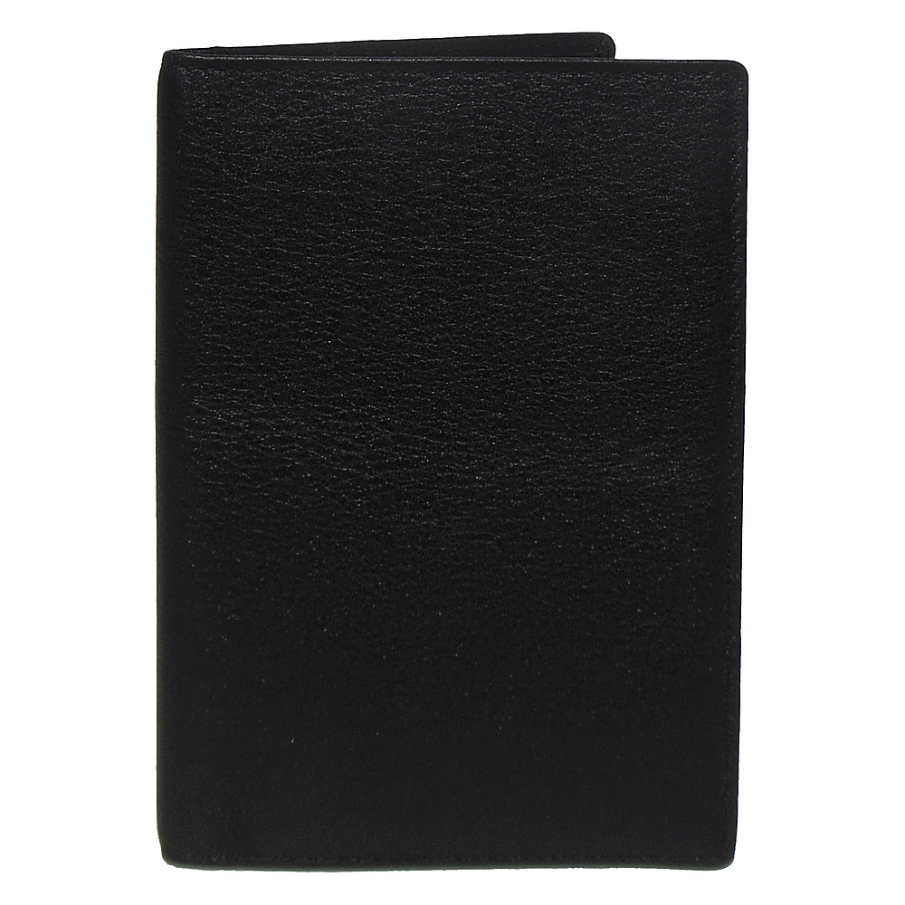 Boconi Grant RFID Passport Case Black Leather with Gray Boconi Men s Wallets