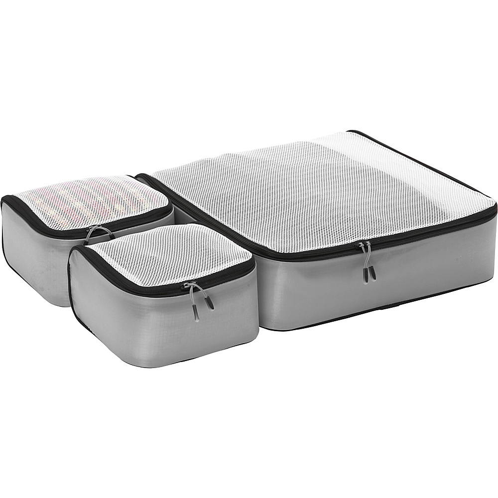 eBags Ultralight Packing Cubes Starter 3pc Set Grey eBags Packing Aids
