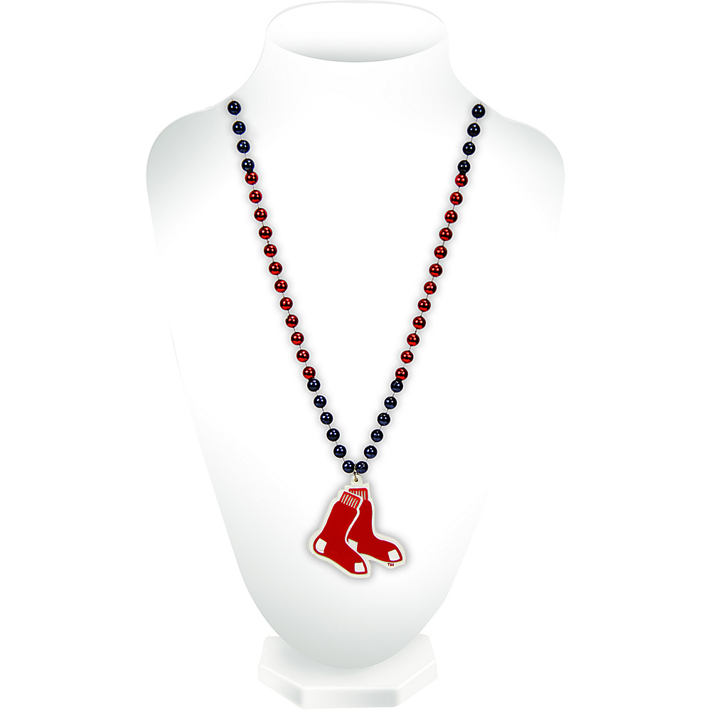 Luggage Spotters MLB Boston Red Sox Sports Beads With Medallion Blue Luggage Spotters Other Fashion Accessories