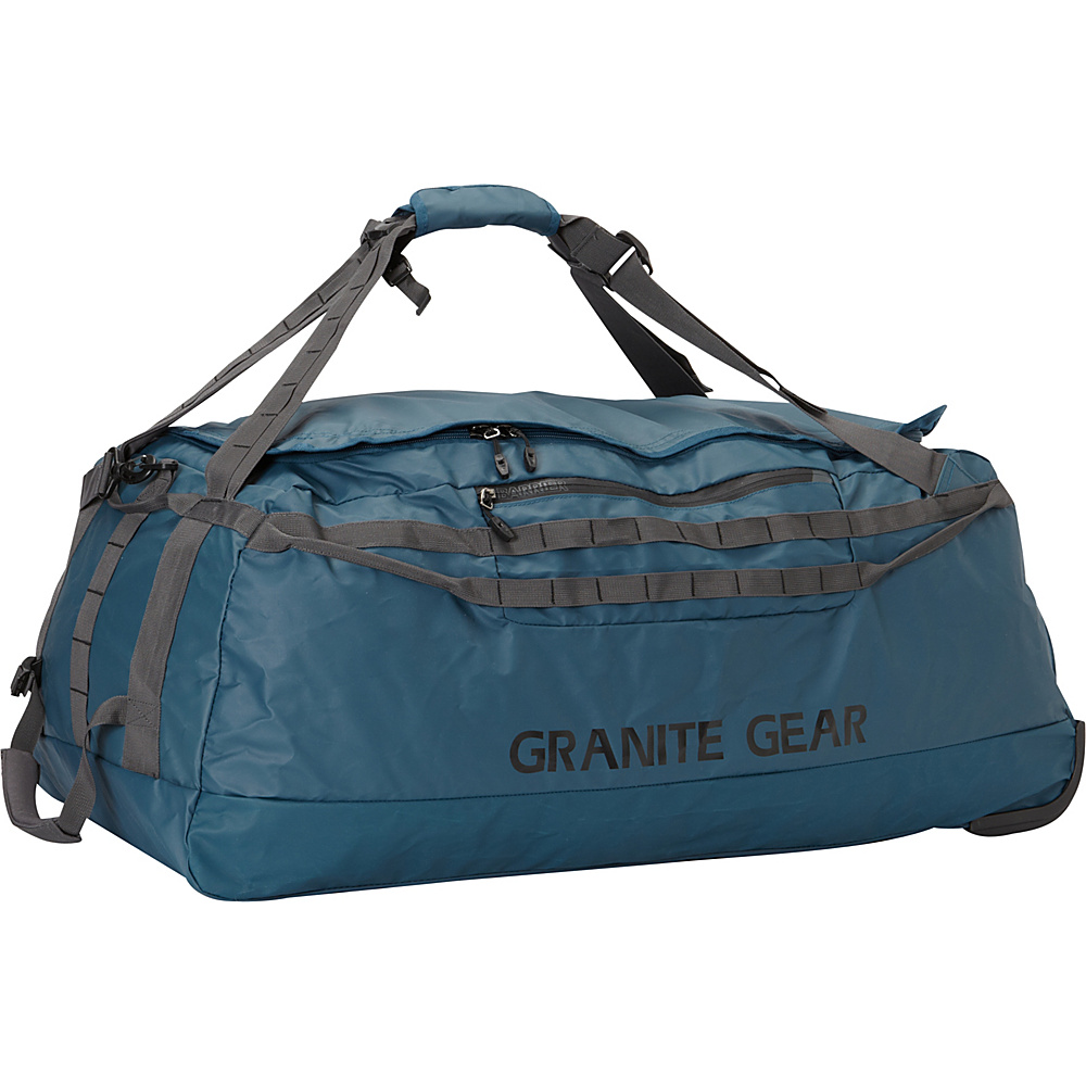 Granite Gear 36 inch Wheeled Packable Duffel XL Bisalt Flint Granite Gear Rolling Duffels