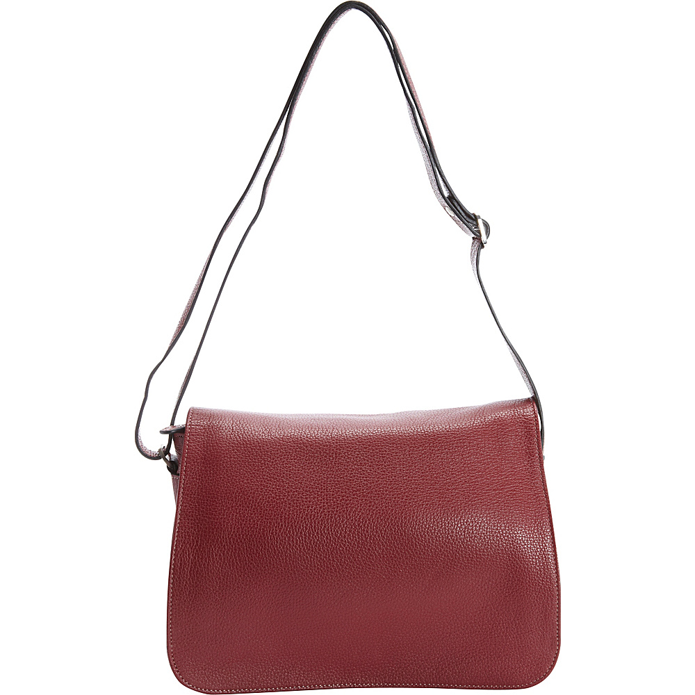 Bella Handbags Abigail Shoulder Bag Berry Bella Handbags Leather Handbags