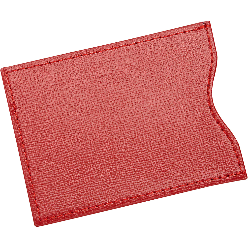 Royce Leather RFID Blocking Credit Card Sleeve Red Royce Leather Men s Wallets