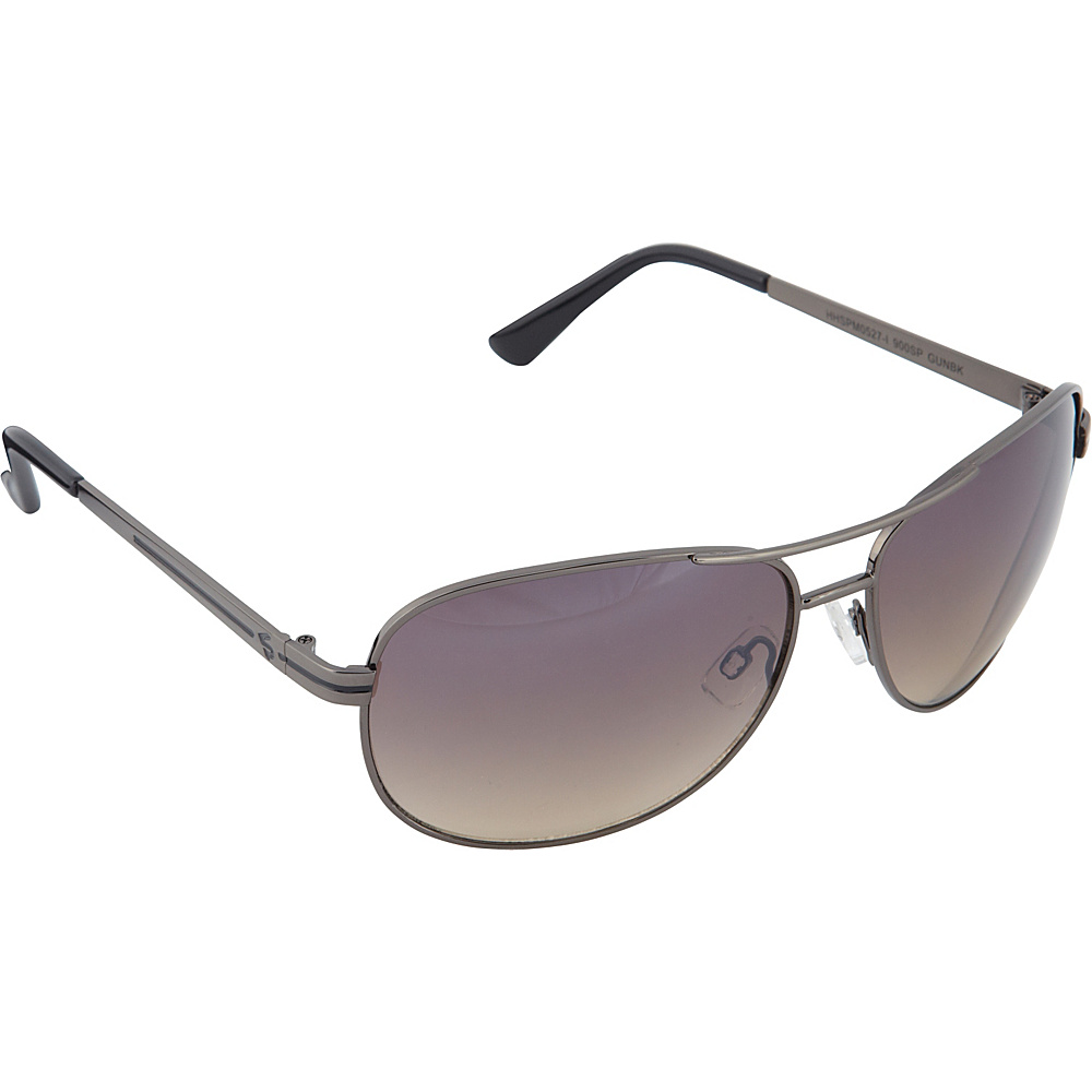 SouthPole Eyewear Metal Aviator Sunglasses Gun Black SouthPole Eyewear Sunglasses