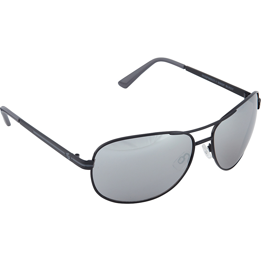 SouthPole Eyewear Metal Aviator Sunglasses Black Grey SouthPole Eyewear Sunglasses