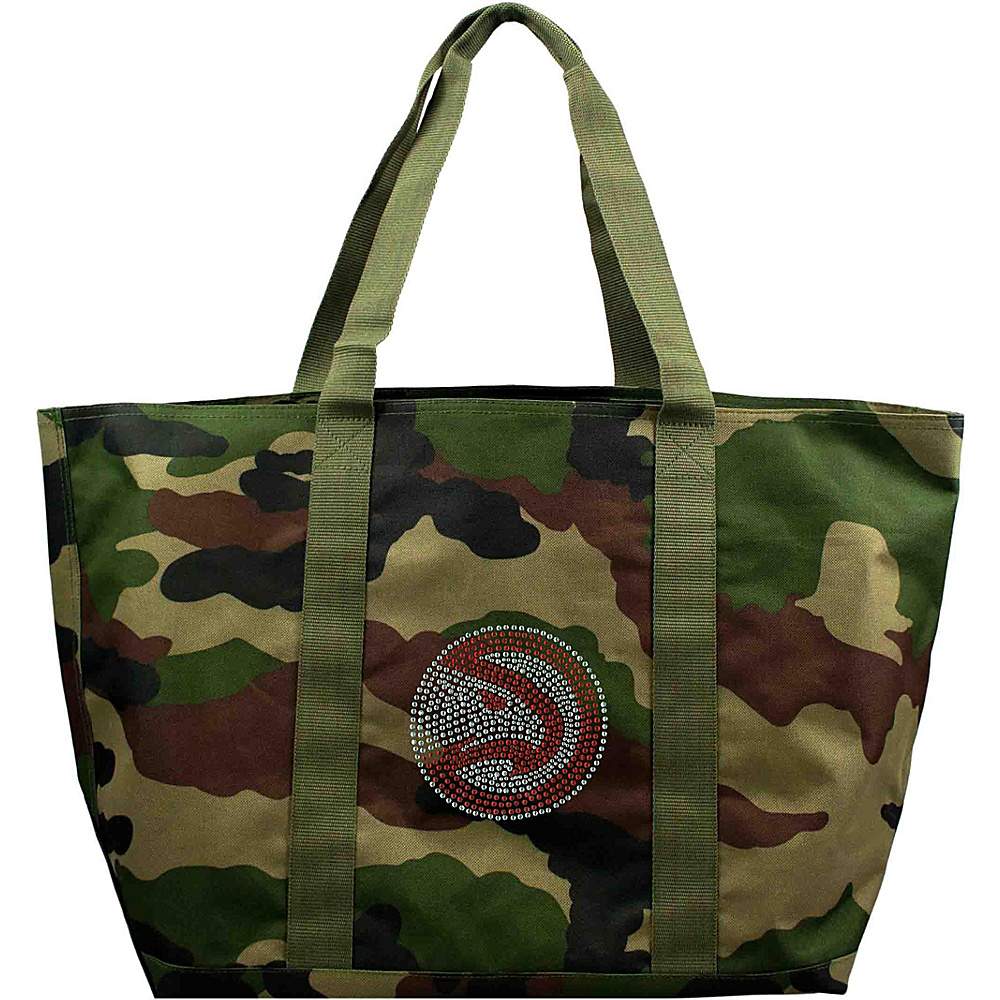Littlearth Camo Tote NBA Teams Atlanta Hawks Littlearth Fabric Handbags