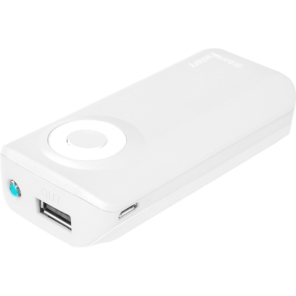 Urban Factory Emergency Battery 5600 mAh White Urban Factory Portable Batteries Chargers