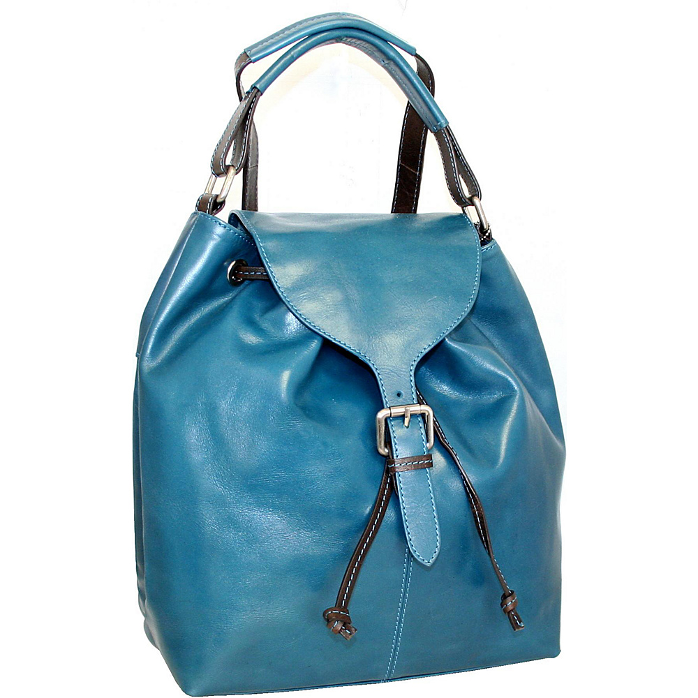 Nino Bossi Say Hey Backpack Denim Nino Bossi Leather Handbags