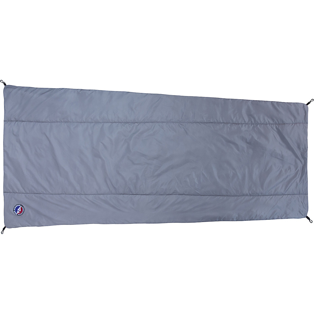Big Agnes Sleeping Bag Liner Synthetic Gray Big Agnes Outdoor Accessories