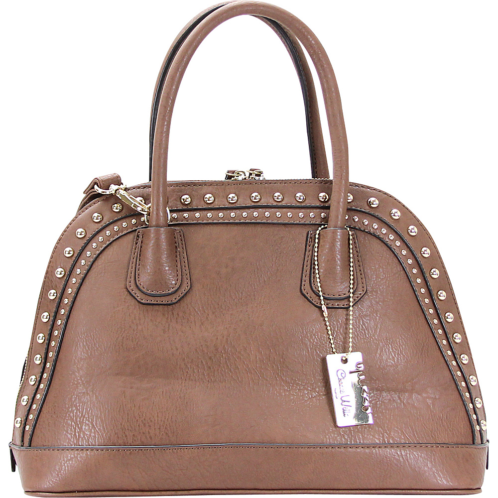 Chasse Wells Brise Tote Coffee Chasse Wells Manmade Handbags
