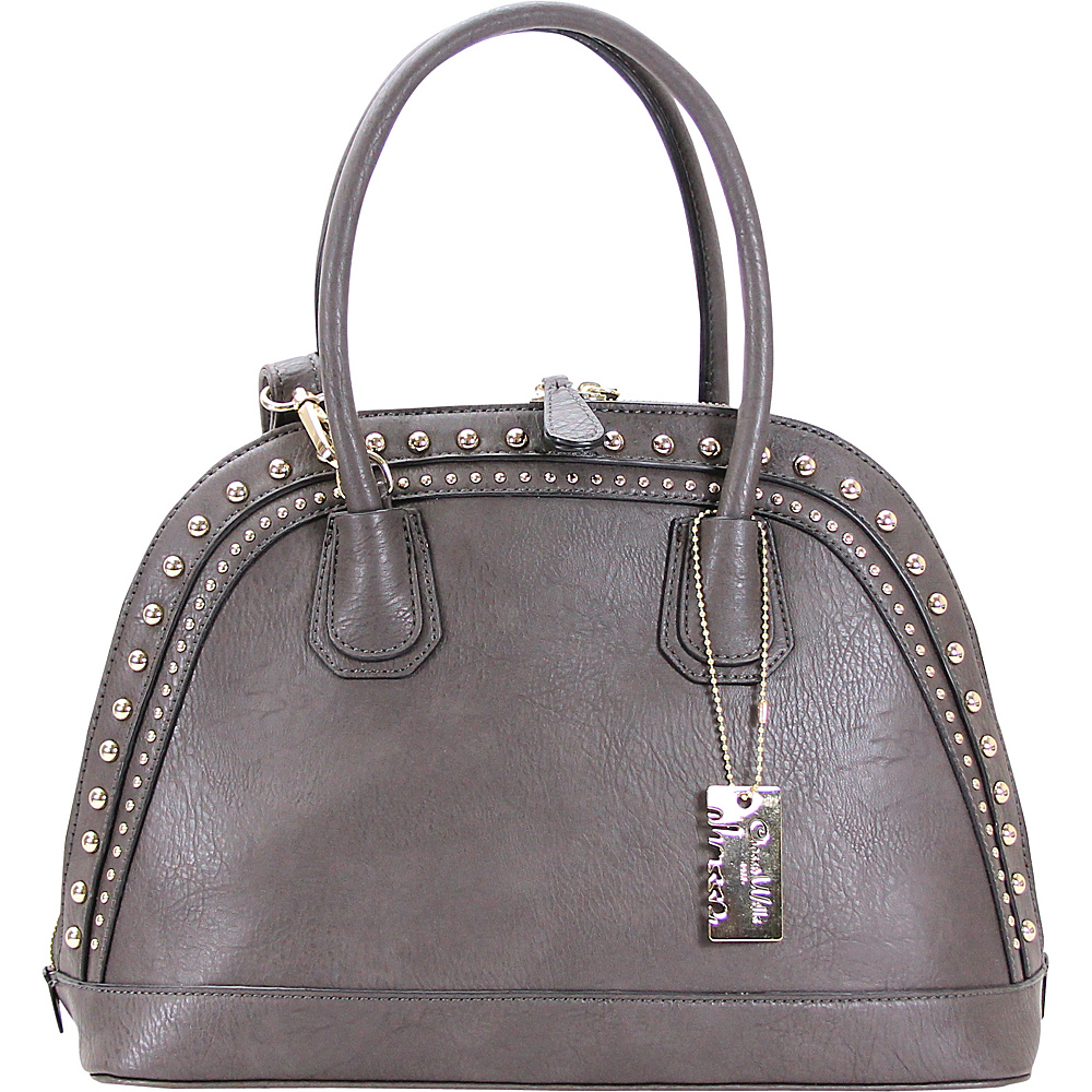Chasse Wells Brise Tote Gray Chasse Wells Manmade Handbags