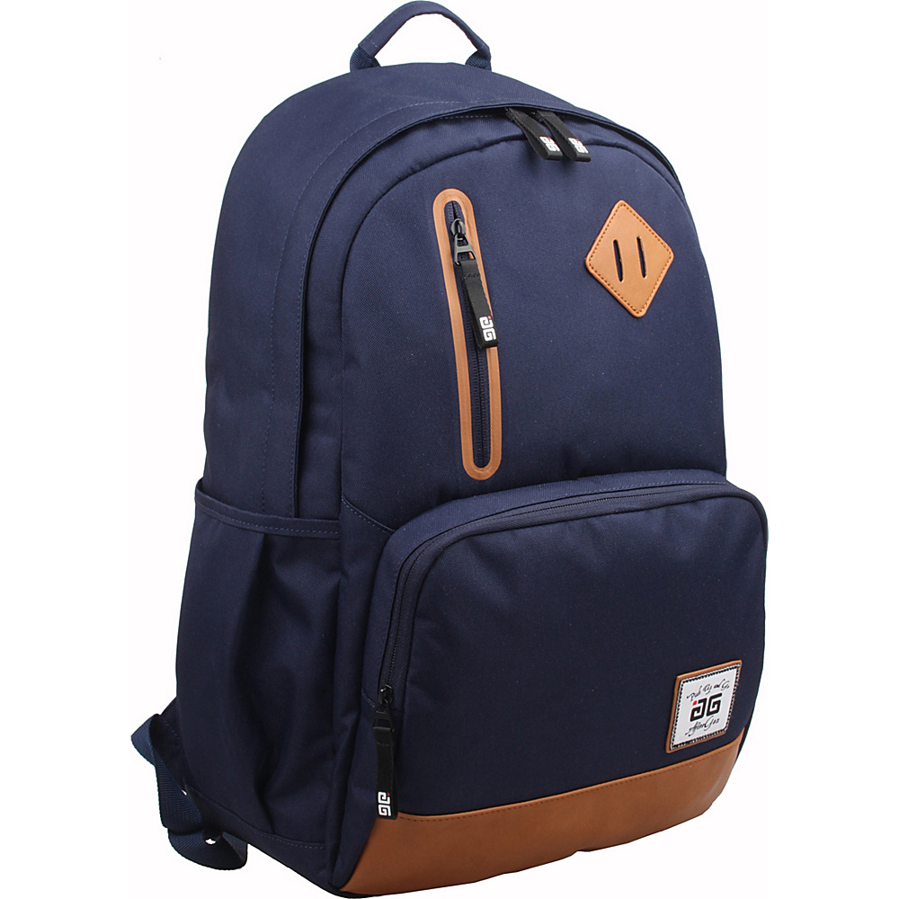 AfterGen Back to School Backpack Blue AfterGen Business Laptop Backpacks