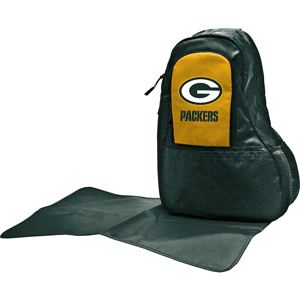 Lil Fan NFL Sling Bag Green Bay Packers Lil Fan Diaper Bags Accessories
