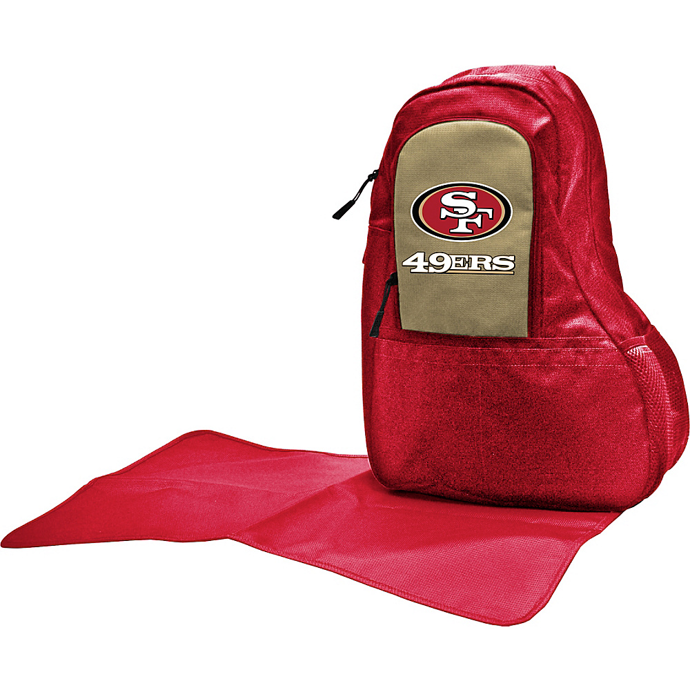 Lil Fan NFL Sling Bag San Francisco 49ers Lil Fan Diaper Bags Accessories