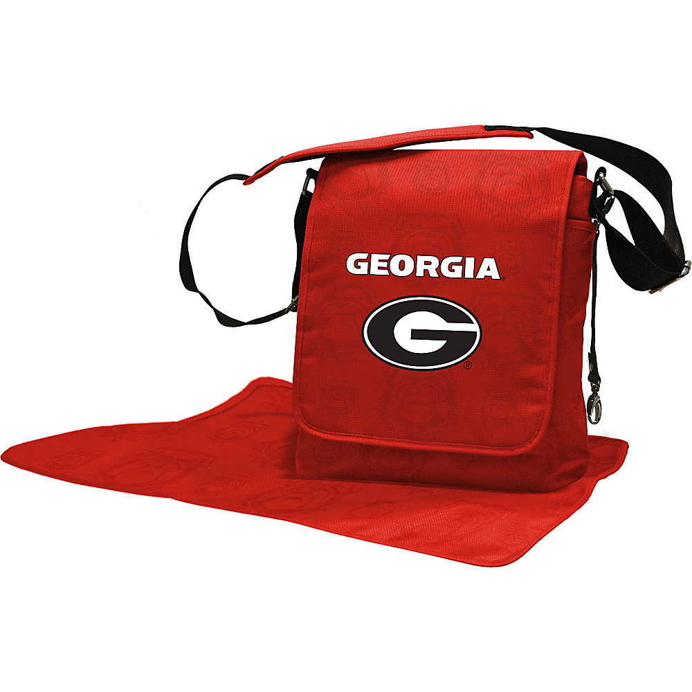 Lil Fan SEC Teams Messenger Bag University of Georgia Lil Fan Diaper Bags Accessories